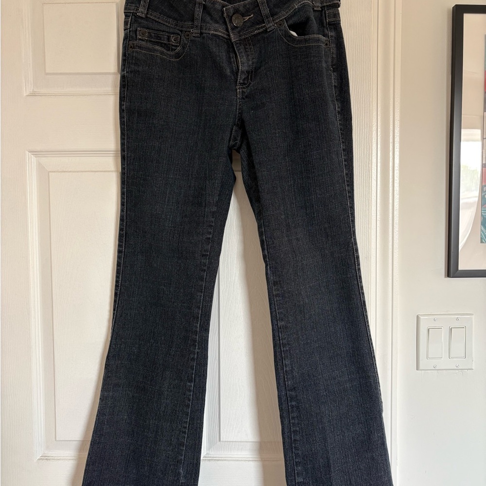 Mixit Low Rise Dark Denim Boot Cut Jeans